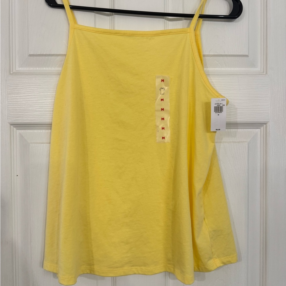 Nwt old navy yellow flowy tank top
